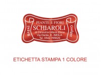 Etichette adesive per fioristi, fiorai e vivaisti (mm 39x20)  (cod.36G)